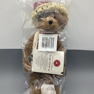 Boyds Bears Plush Meridian Wishkabibble Bear County Fair Judge 90500  12”-NEW!!!